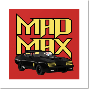 Mad Max Interceptor Posters and Art